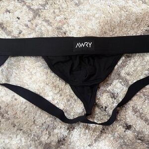 Awry XL Showcase Jockstrap BLACK NWOT